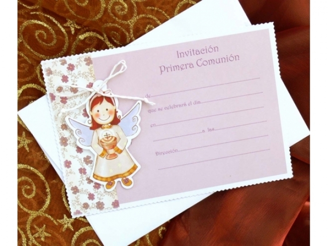 Faire part baptême fille 206171