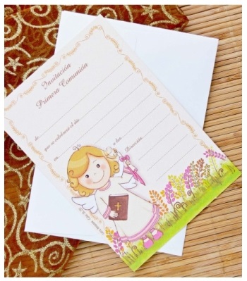 Faire part baptême fille 206041