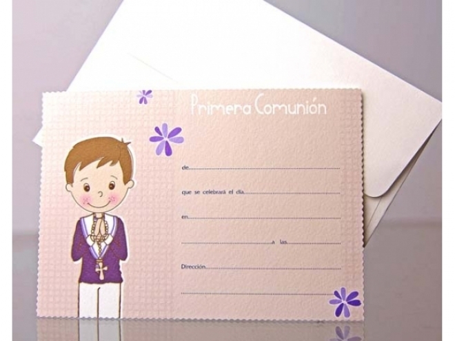 Faire part baptême garçon 207031