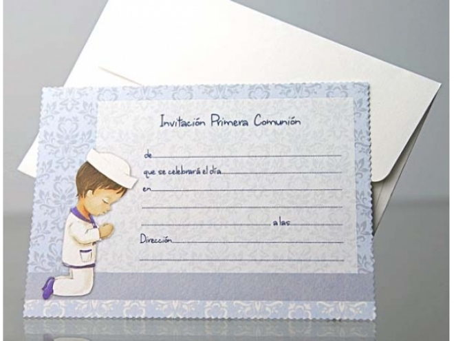 Faire part baptême garçon 207071