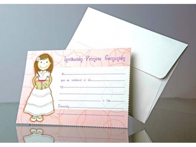 Faire part baptême fille 207001