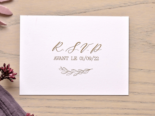 Cartons réponses CRE115410