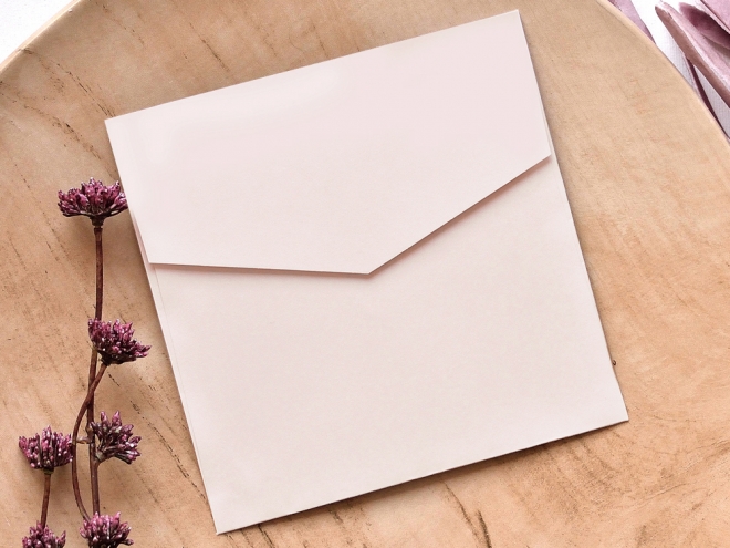 enveloppe B Dusty Rose