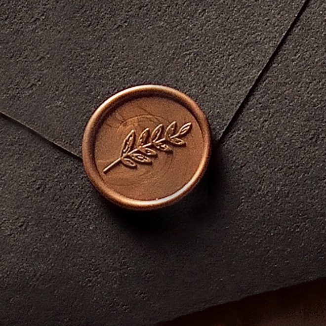 CACHET DE CIRE ROSE GOLD 