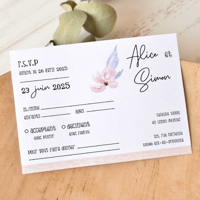 Carton réponse CR415452