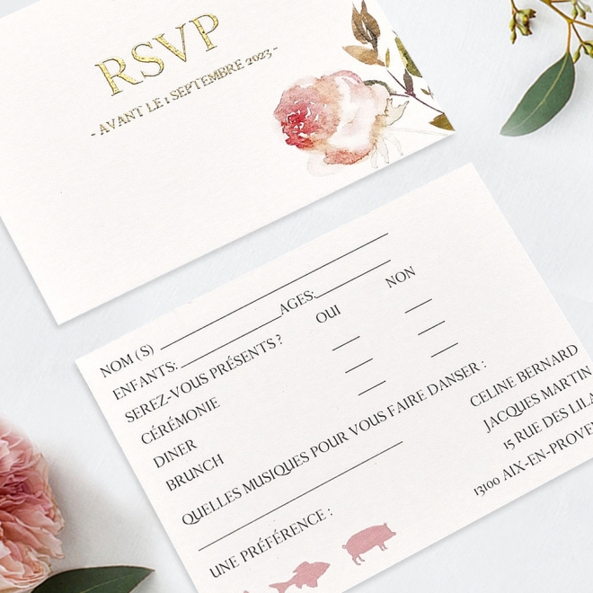 CARTON RÉPONSE CR415418 