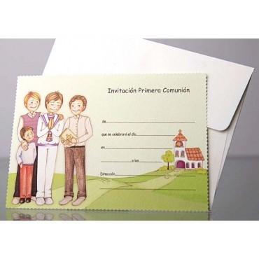 Faire part baptême garçon 207151