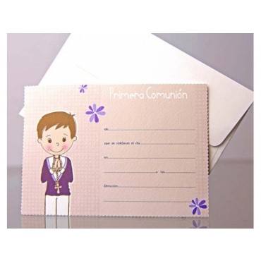 Faire part baptême garçon 207031