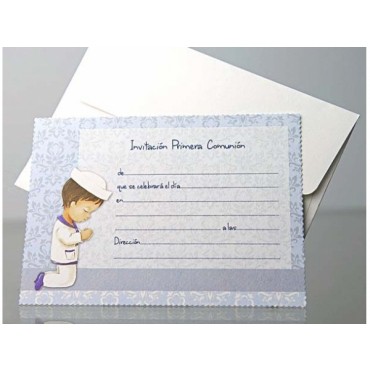 Faire part baptême garçon 207071