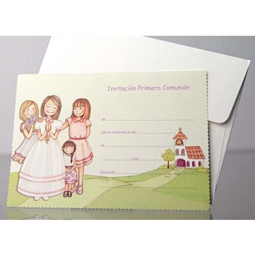 Faire part baptême fille 207141