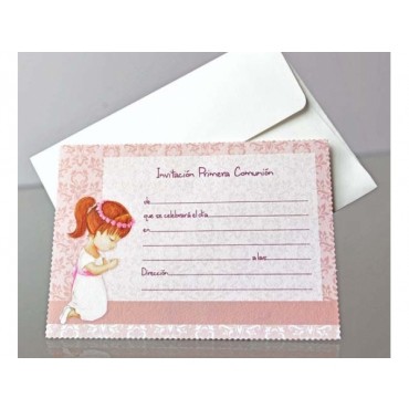 Faire part baptême fille 207061