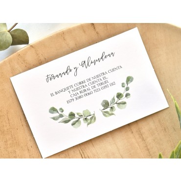 Faire-part mariage Boho Chic 39708