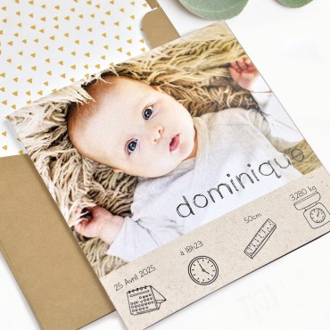 Faire Part Naissance 216002