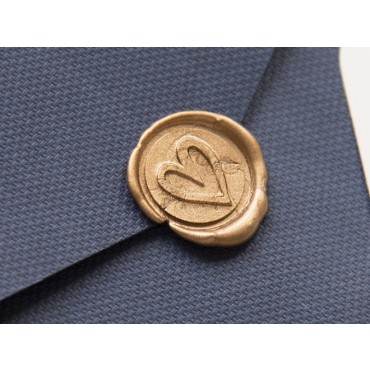 CACHET DE CIRE DORÉ