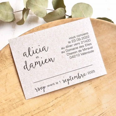 Faire-part Mariage 115440