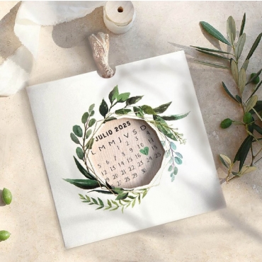 faire part feuilles aquarelle 39803