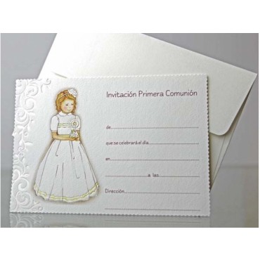 Faire part baptême fille 207041