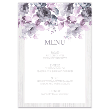 Menu mariage 4