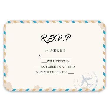 Faire-part mariage  Travel 39701