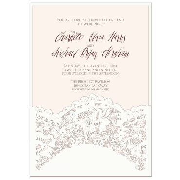 Tarjeta a juego con la invitación