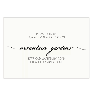 Response Card Bound in Lace