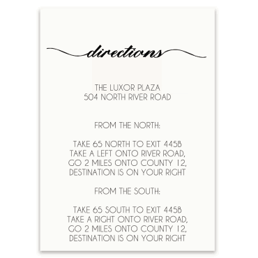 Response Card Bound in Lace