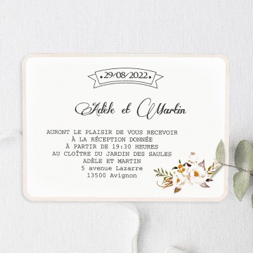 Faire-part mariage 39224