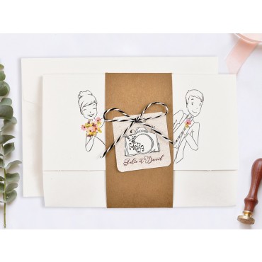 Faire-part mariage 39322