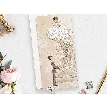 Faire-part mariage 39324