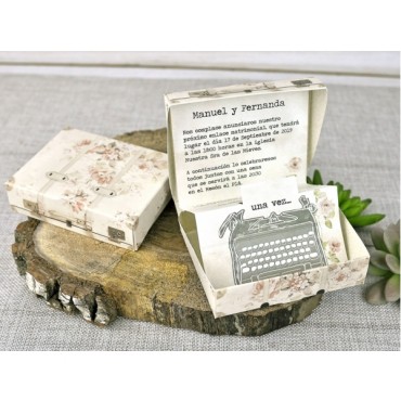 Faire-part mariage 39300