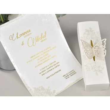 Faire-part mariage 39338