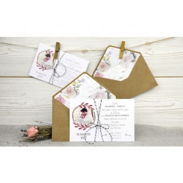 Faire-part mariage 32500