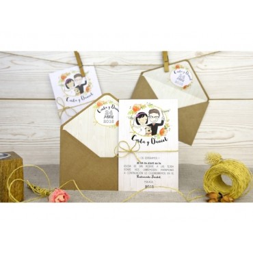 Faire-part mariage 32526