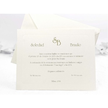 Carte invitation mariage 40835