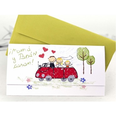 Faire-part mariage 35601