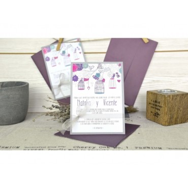 Faire-part mariage 32614