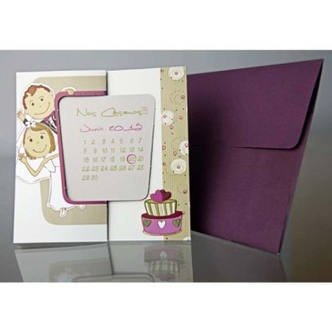 Faire-part mariage 34912