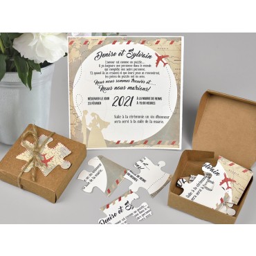 Faire-part mariage 39639