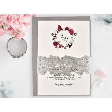 Faire-part mariage 39630