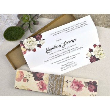 Faire-part mariage 39601