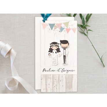 Faire-part mariage 39631