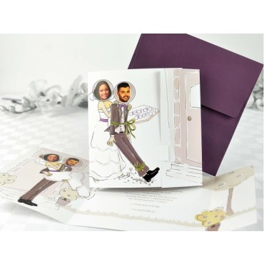 Faire-part mariage 32695