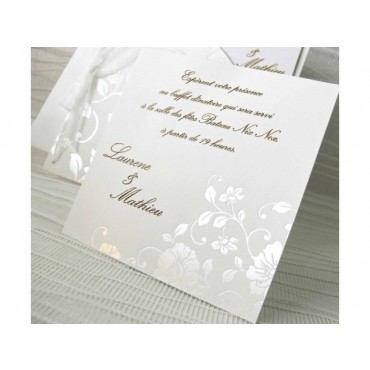 Carte invitation mariage 42828
