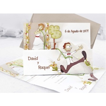 Carte invitation mariage 42820