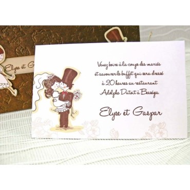 Faire-part mariage 32802