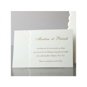 Carte invitation mariage 42755
