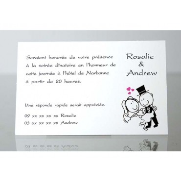 Faire-part mariage 34903