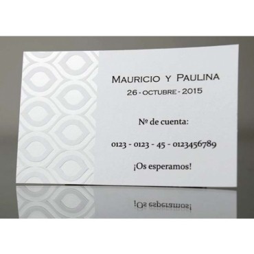 Carte invitation mariage 44916