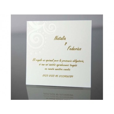 Carte invitation mariage 44929