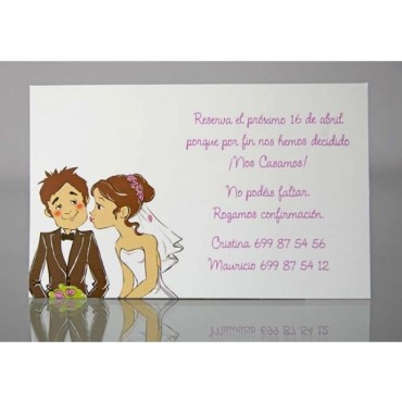 Faire-part mariage 34937